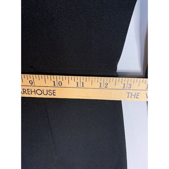 Moon River size XS Elegant Black Long Sleeve Sheath Dress Long Length NWT - Picture 8 of 10